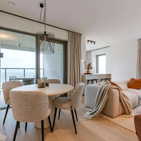 Luxury Seaview With Free Private Parking Lägenhet Oostende