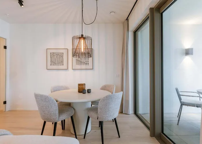 Luxury Seaview With Free Private Parking 公寓 奥斯滕德