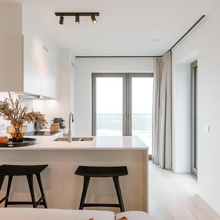 아파트 Luxury Seaview With Free Private Parking 오스텐드